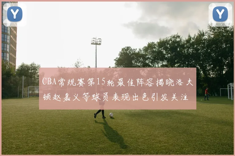 CBA常规赛第15轮最佳阵容揭晓洛夫顿赵嘉义等球员表现出色引发关注